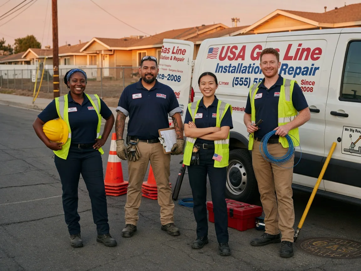 Gas Line Installation company in Minden City, MI